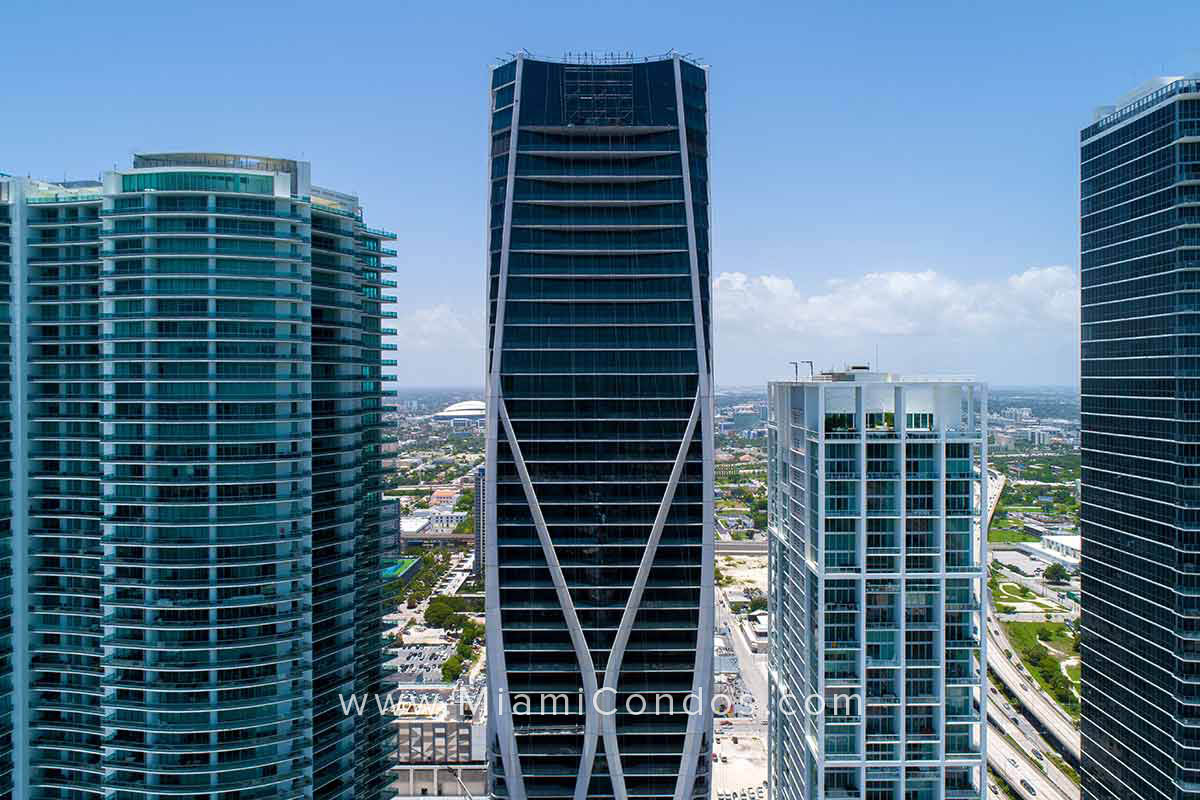 One Thousand Museum Condo Tower in Downtown Miami