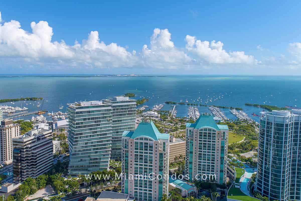 Ritz-Carlton Residences in Coconut Grove Water Views