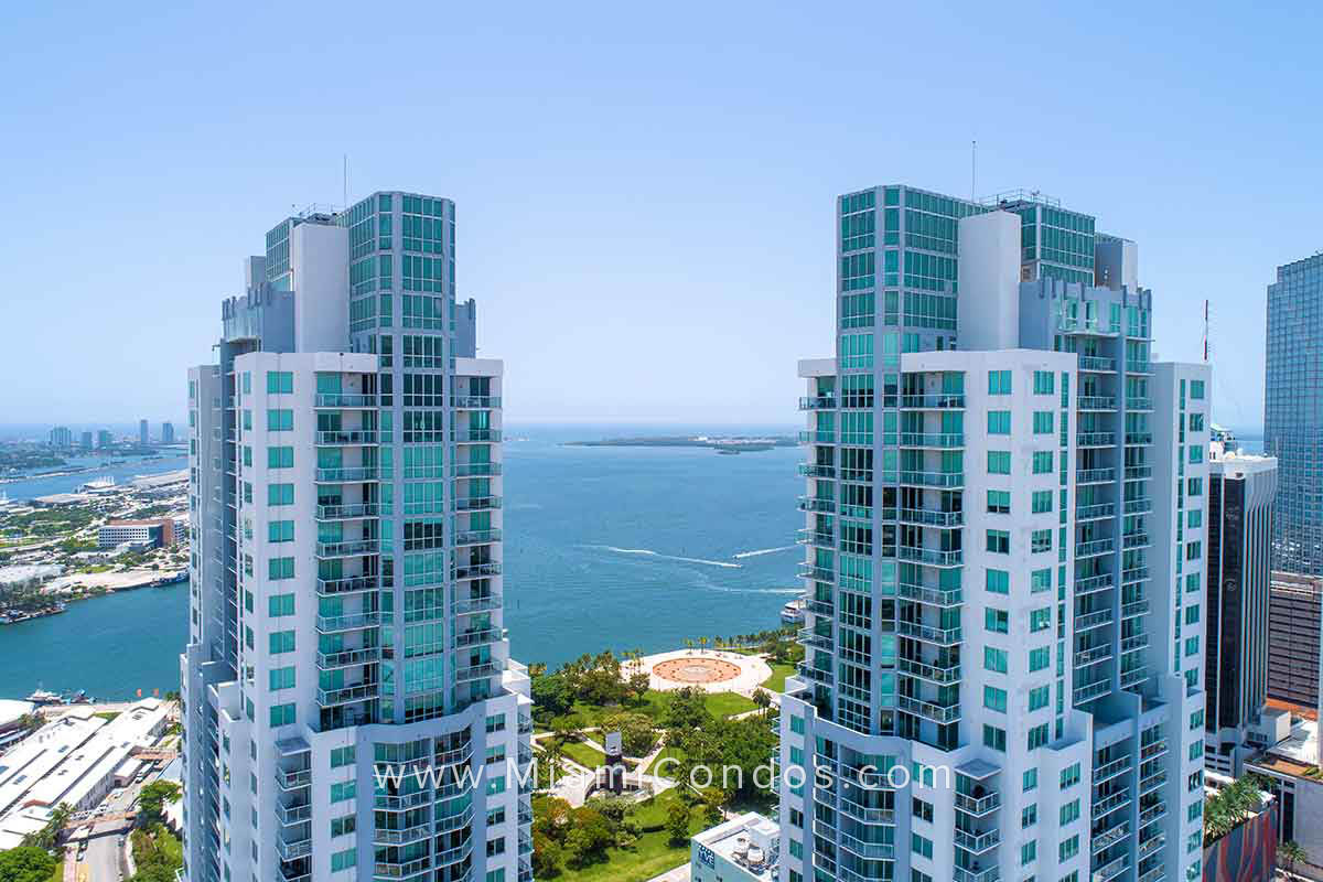 Vizcayne Condos in Downtown Miami Views