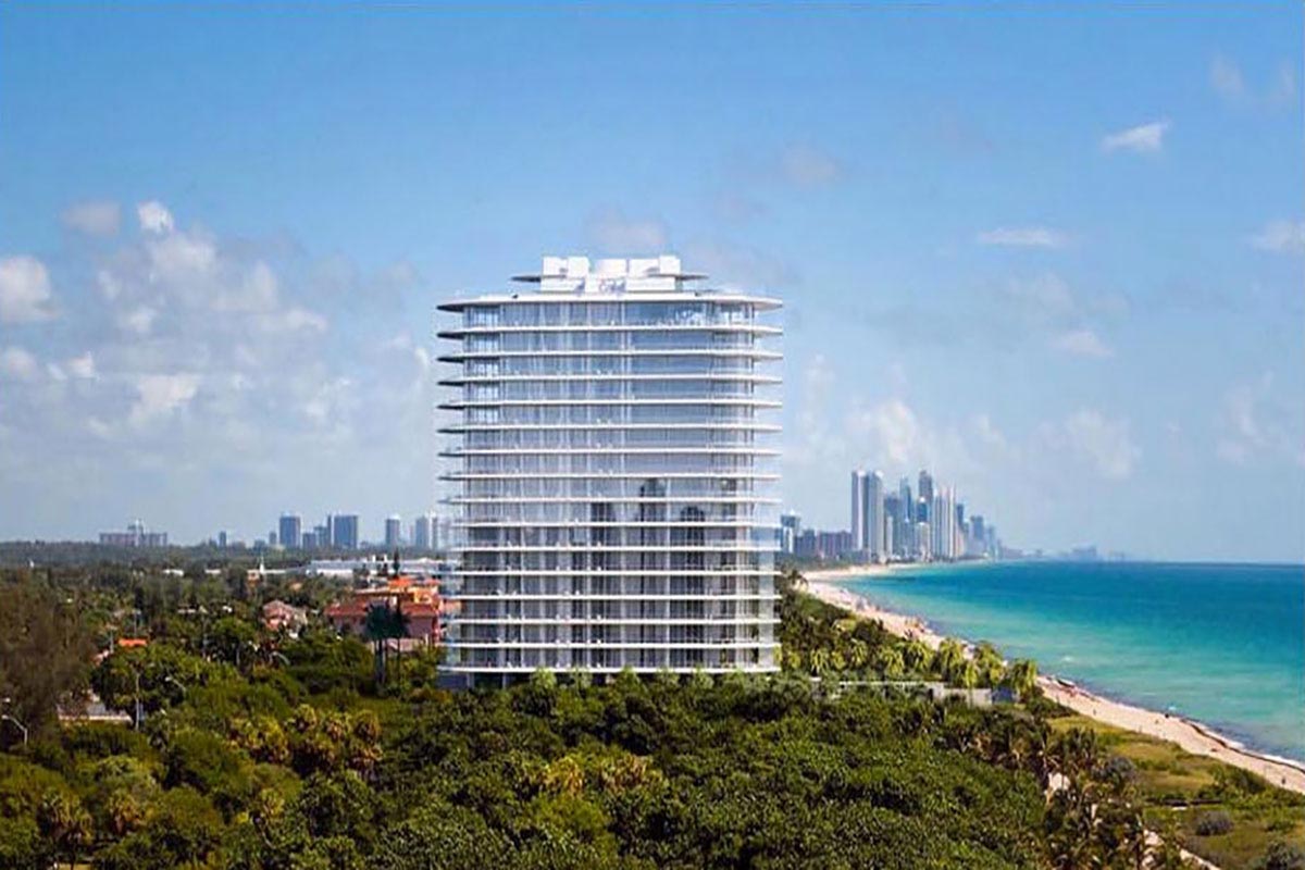Rendering of Eighty Seven Park Condos in Miami Beach