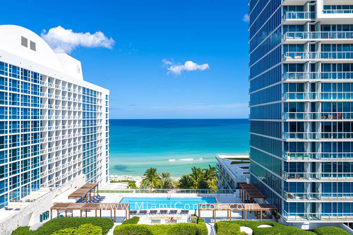 The Carillon Miami Beach Pool and Ocean View