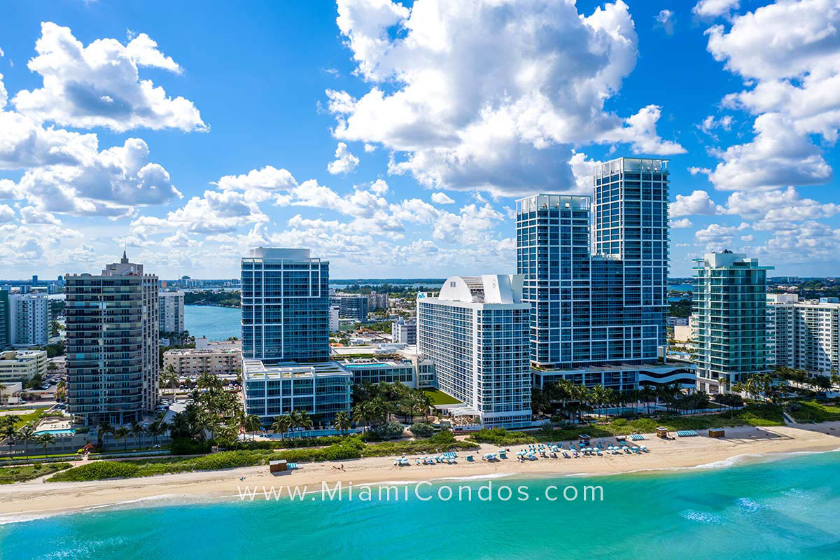 The Carillon Residences and Hotel in Miami Beach
