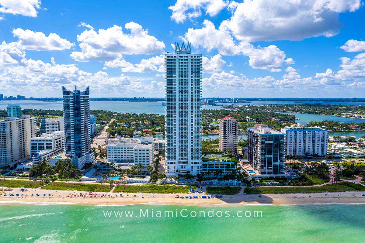 View of Akoya Miami Beach Condos