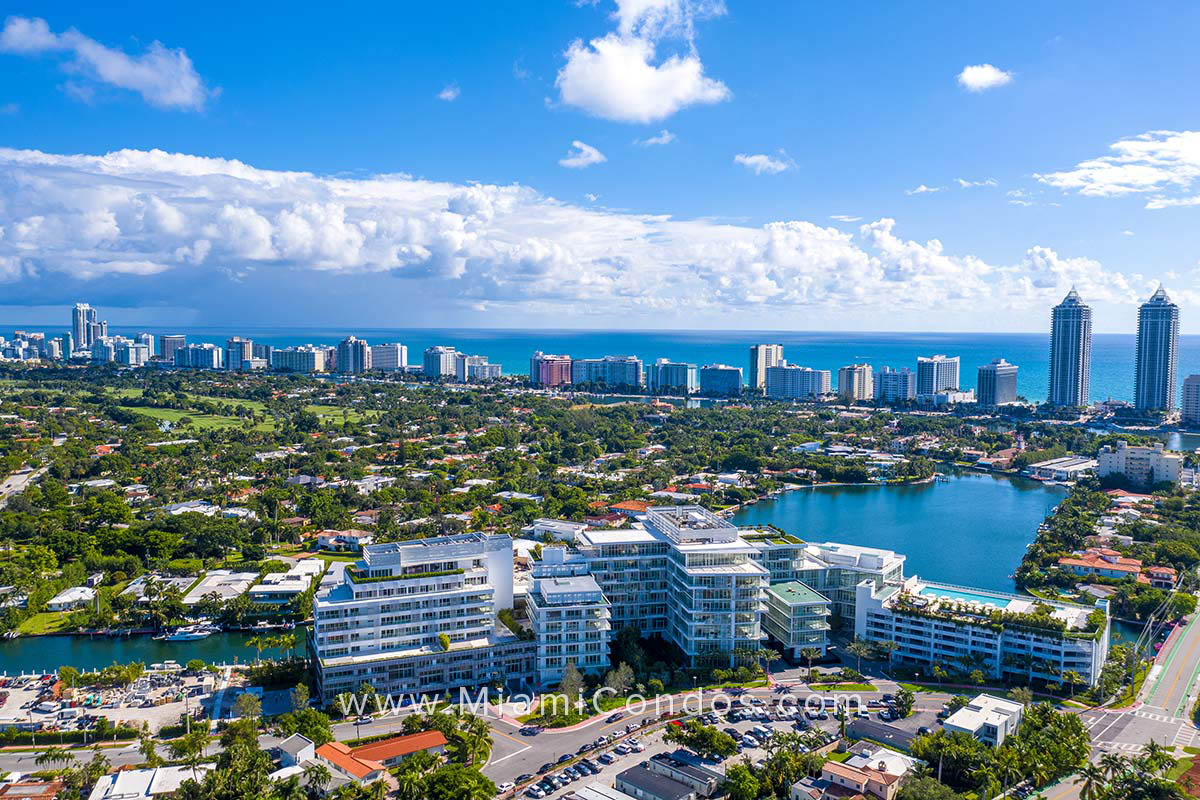 Ritz-Carlton Residences and Miami Beach Skyline