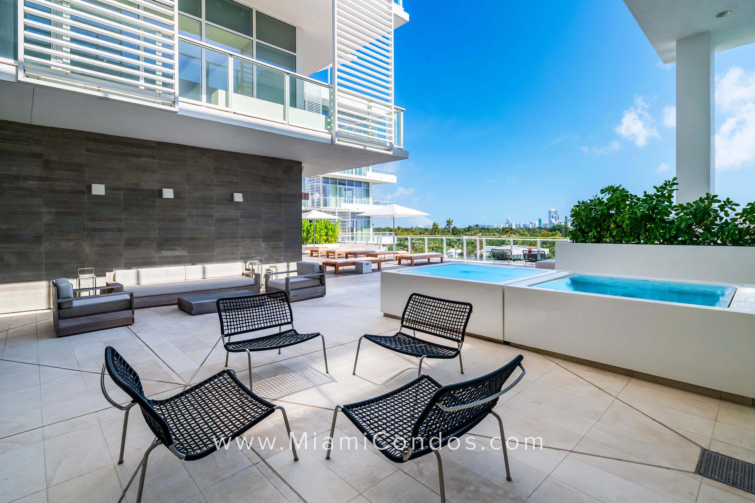 Ritz-Carlton Residences Spa Outdoor Treatment Deck