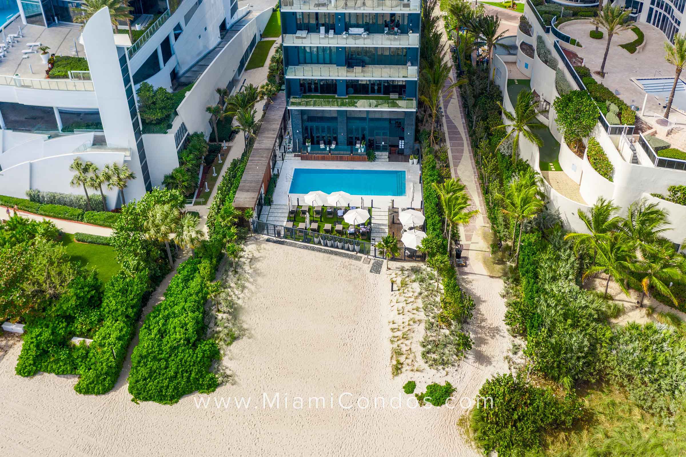 Muse Residences Pool and Beach