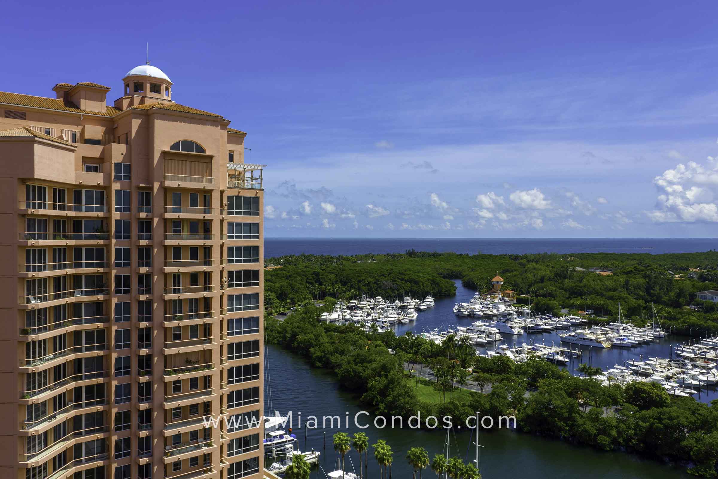 Water View from Gables Club Condos