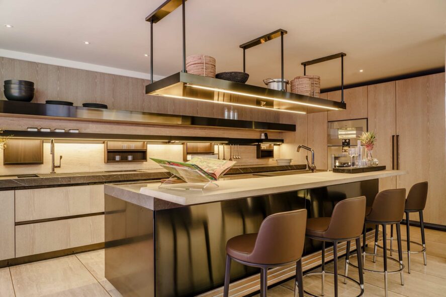 1428 Brickell Sales Gallery Sample Kitchenv