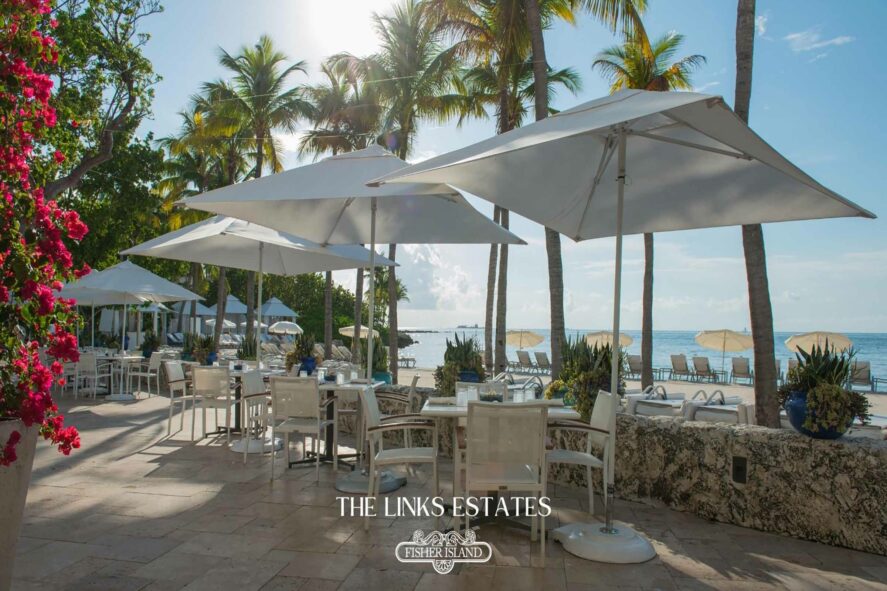 Fisher Island Beach Club Patio