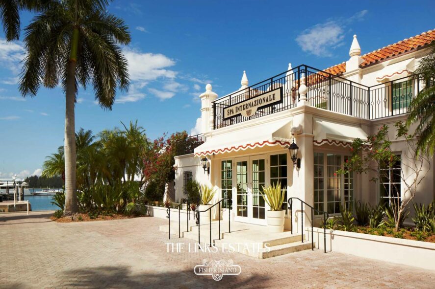 Fisher Island Spa Entrance