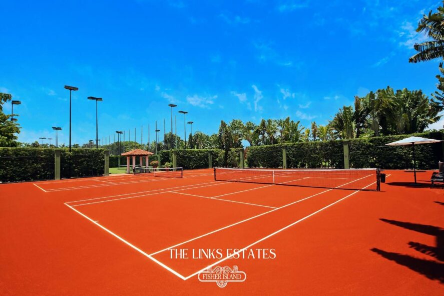Fisher Island Tennis Clay Courts
