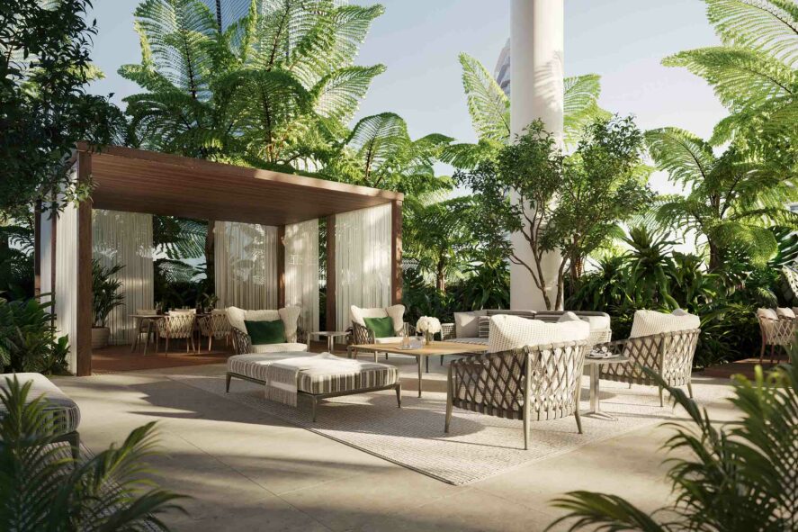 Rendering of 1428 Cabana Club Bar