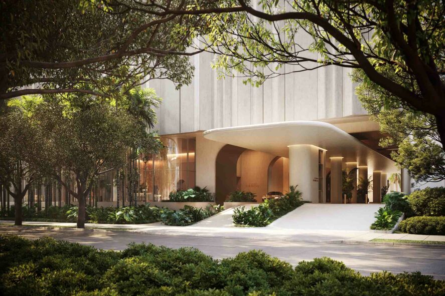 Rendering of 1428 Brickell Driveway