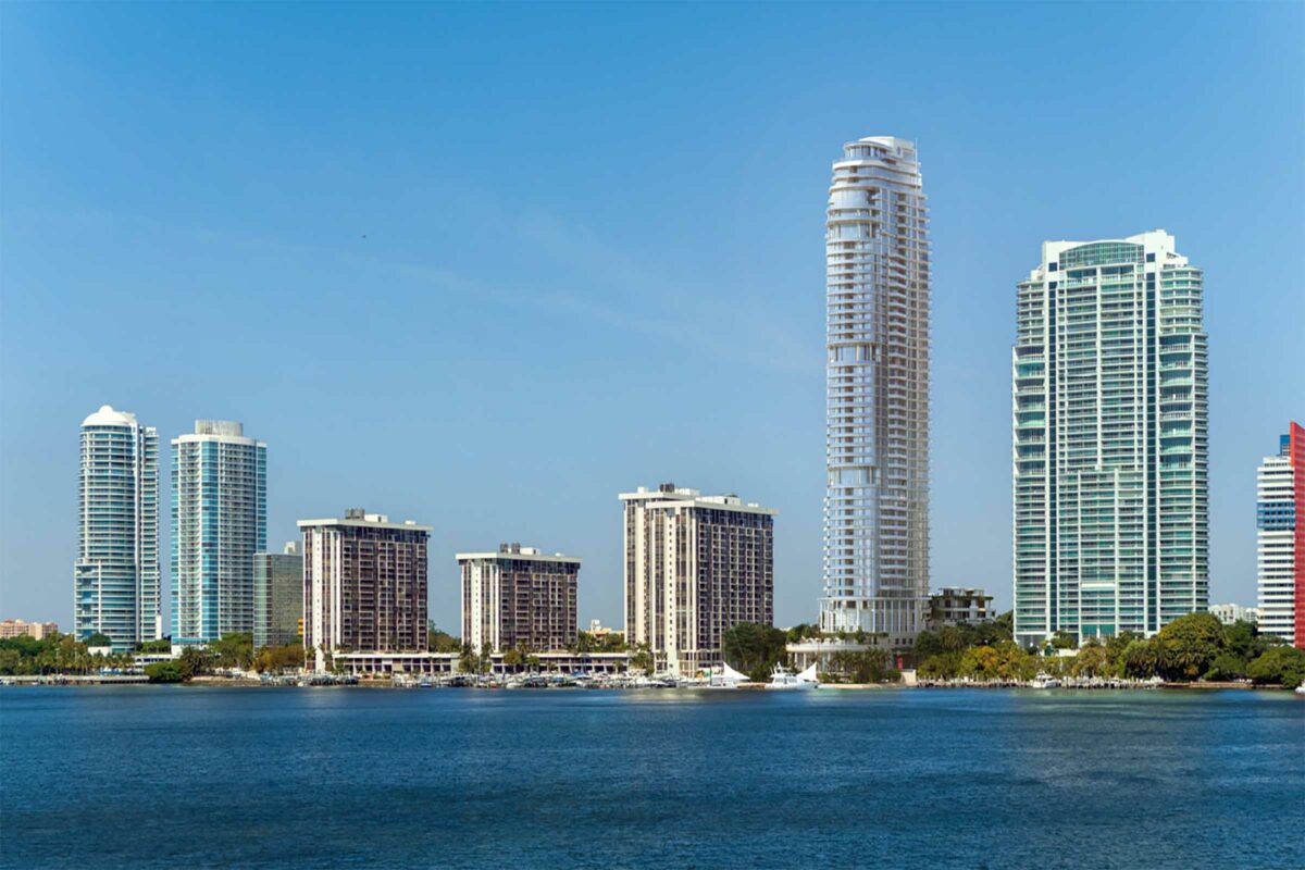 Rendering of St Regis Residences Miami Brickell View of Water