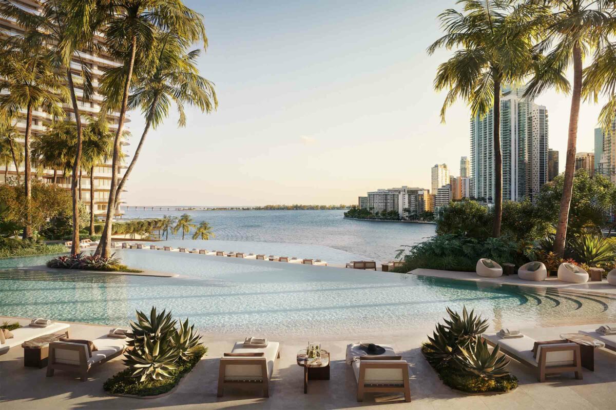 Rendering of The Residences at Mandarin Oriental, Miami One Island Drive
