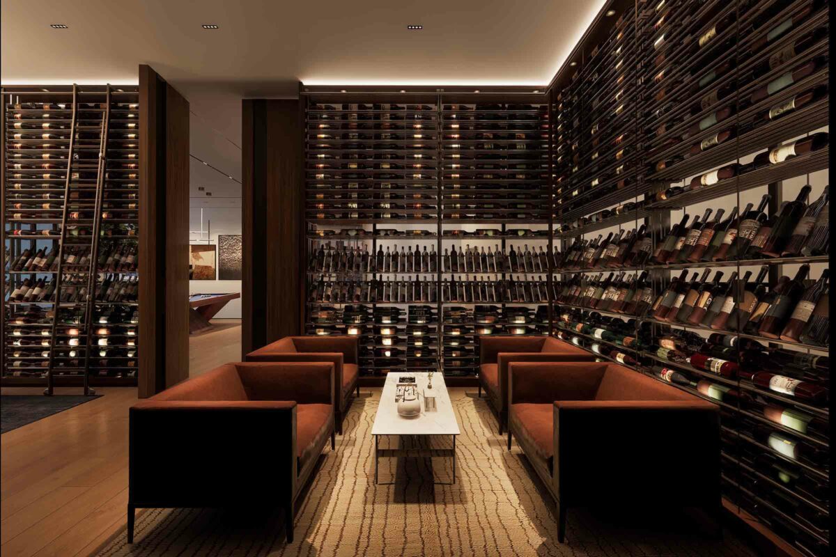 Rendering of Casa Bella Wine Storage