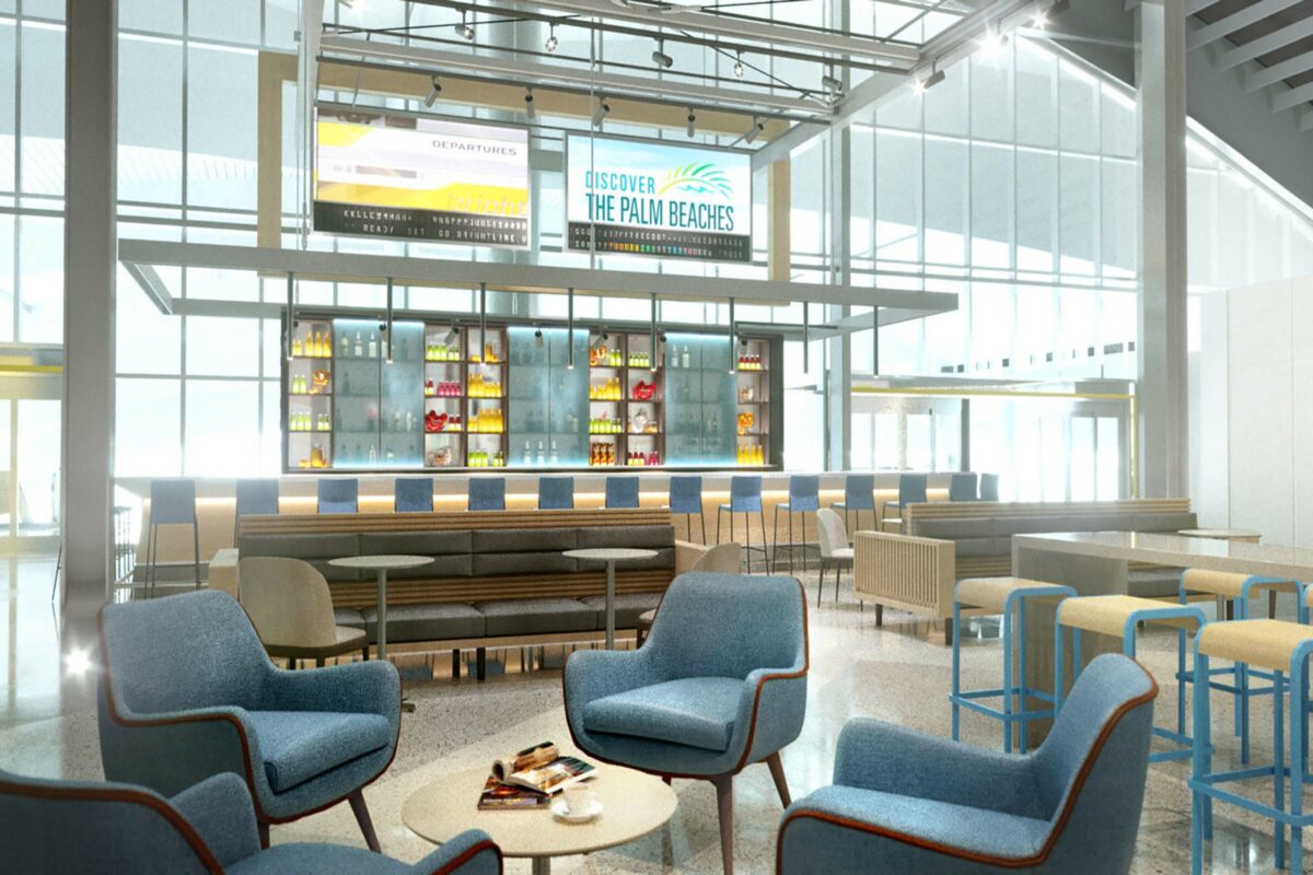 Rendering Of Brightline Orlando Mary Mary Bar Lobby