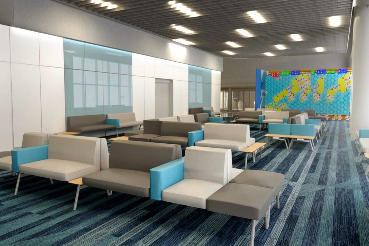 Rendering Of Brightline Orlando Smart Lounge