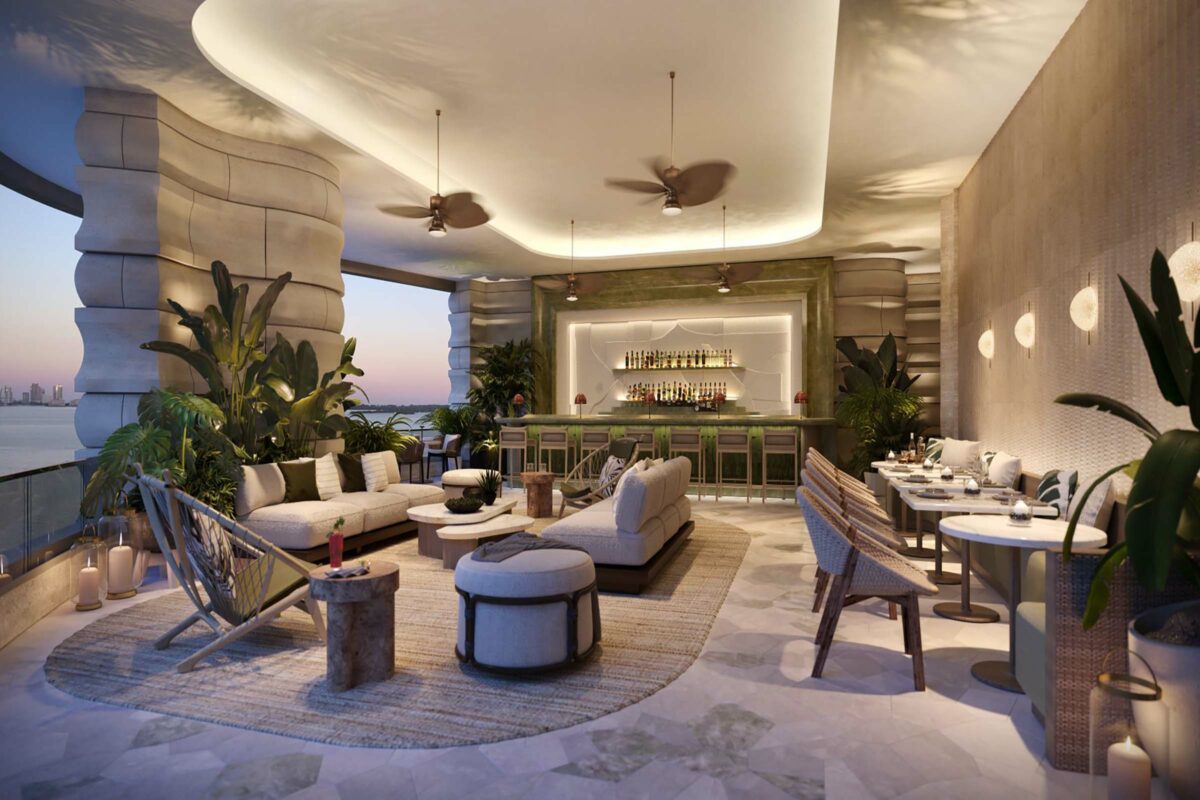 Rendering of St Regis Residences Miami Brickell Bar