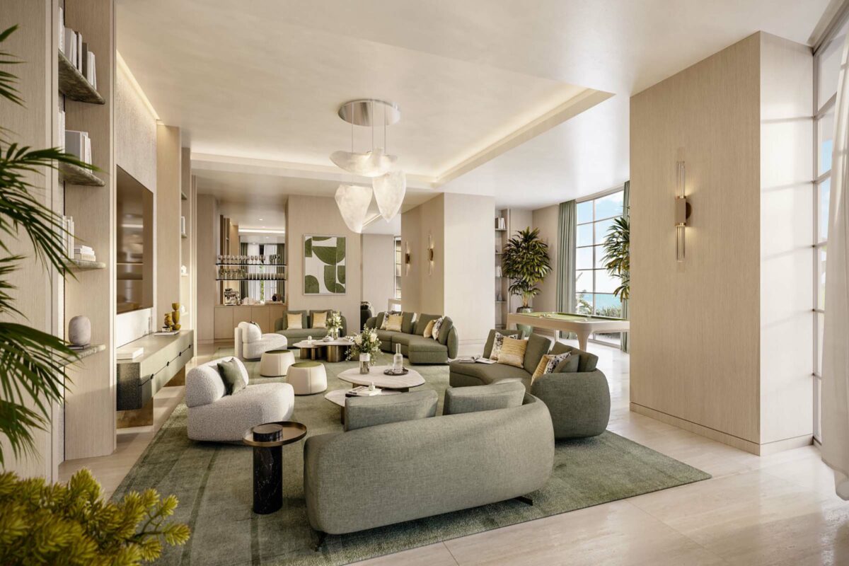 Rendering of St Regis Residences Miami Brickell Lounge
