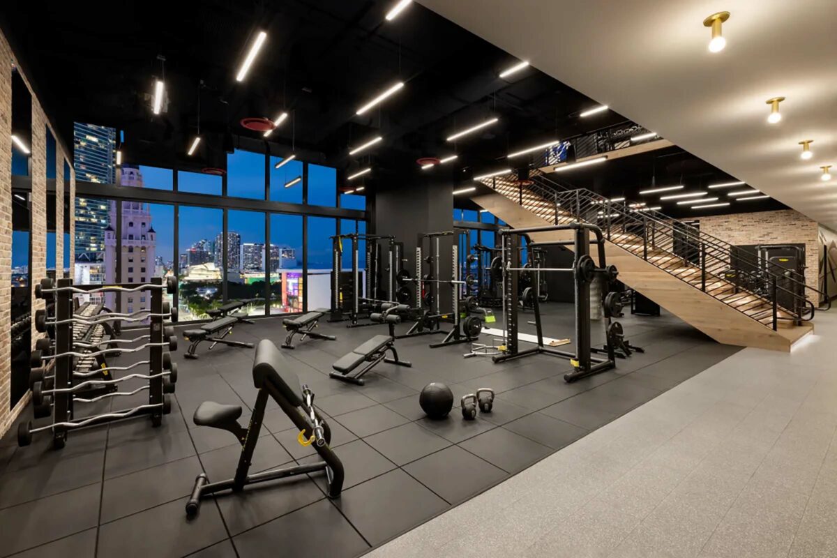The Elser Hotel Downtown Miami Weight Room