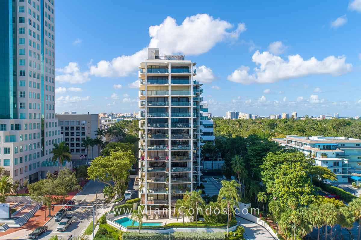 The Coconut Grove Bayshore Condo Building