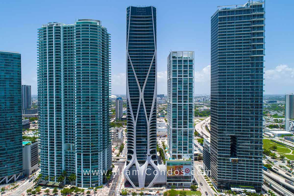 Zaha Hadid's One Thousand Museum in Miami features aquatic center