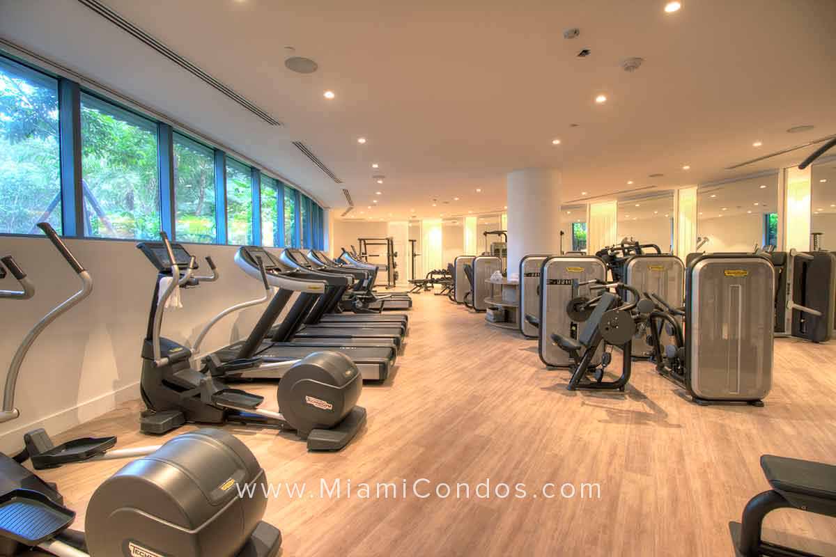 Park Grove Condos in Coconut Grove - Gym