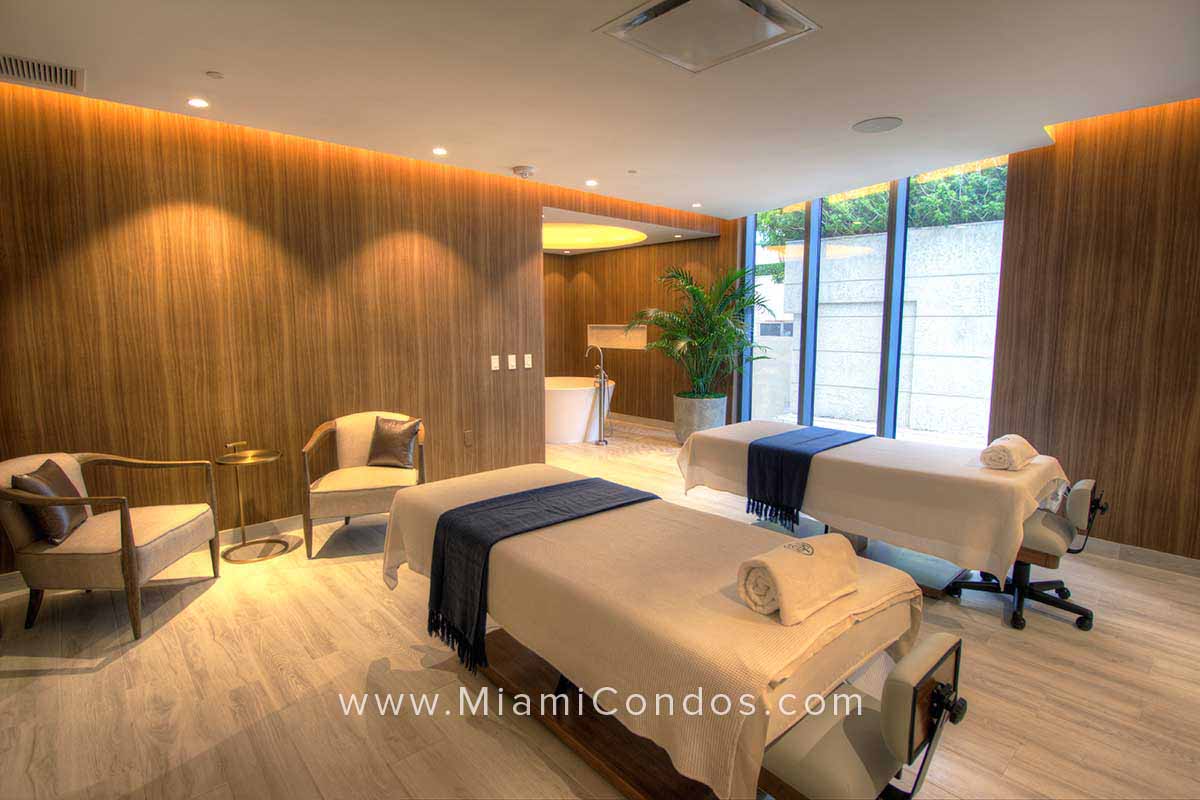 Park Grove Condos in Coconut Grove - Couples Treatment Room