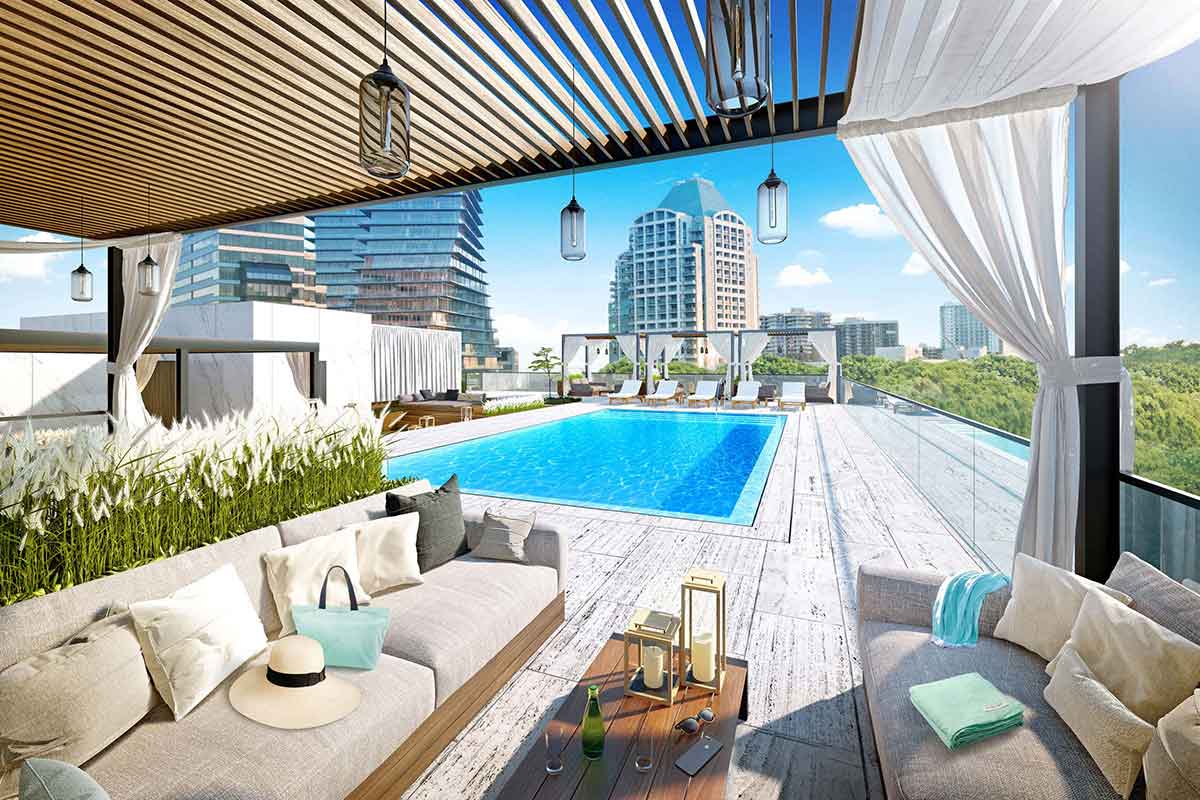 GlassHaus Condos Pooldeck