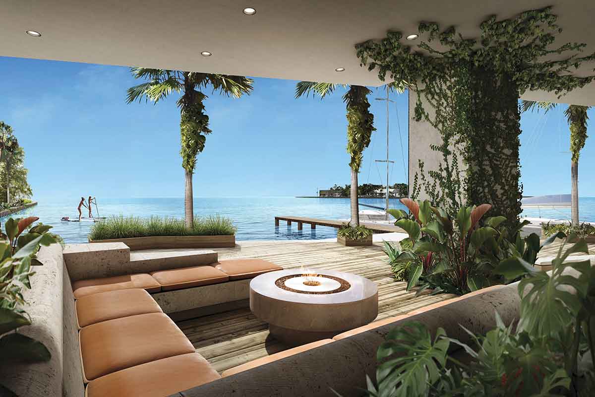 The Fairchild Coconut Grove Outdoor Lounge