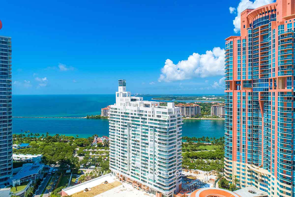 South Pointe Tower Condos South of Fifth