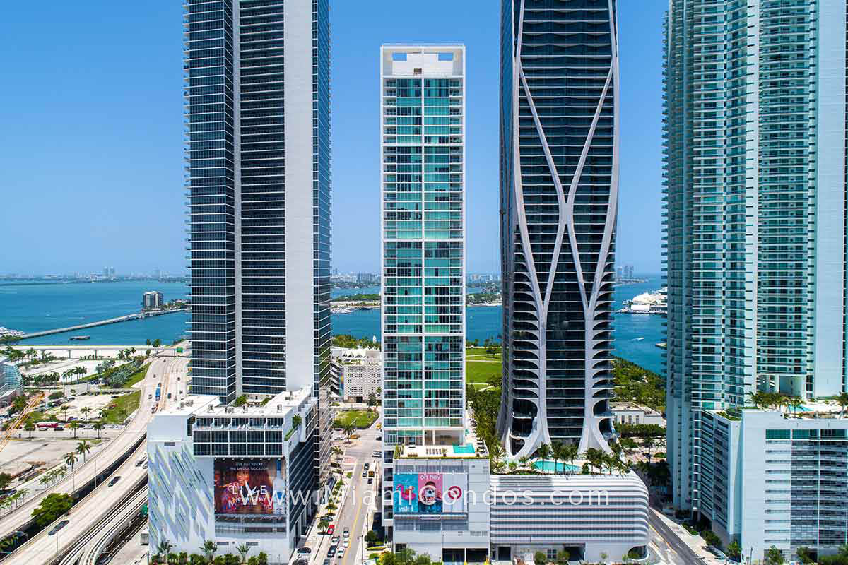 Ten Museum Park in Downtown Miami