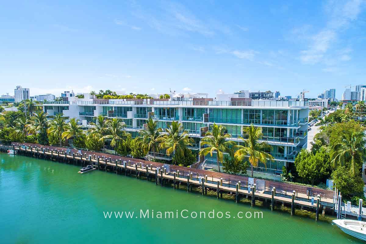Palau Sunset Harbour Condo Building in South Beach