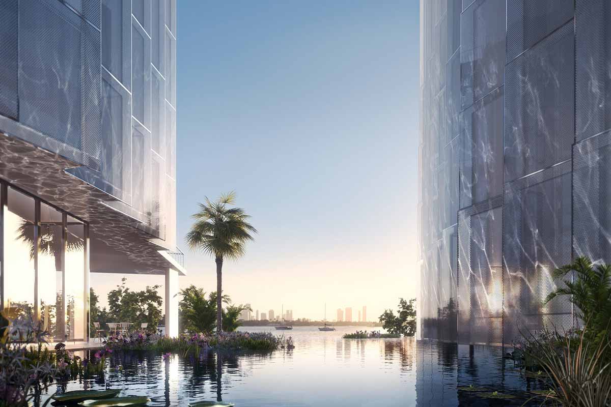 Rendering of Monad Terrace South Beach Lagoon