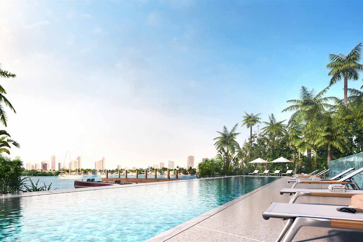 Rendering of Monad Terrace South Beach Pool