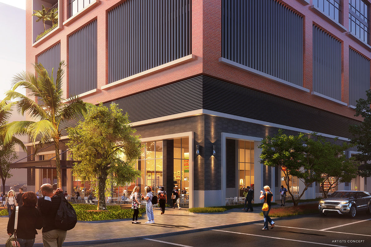 Rendering of Natiivo Miami Condos Entrance