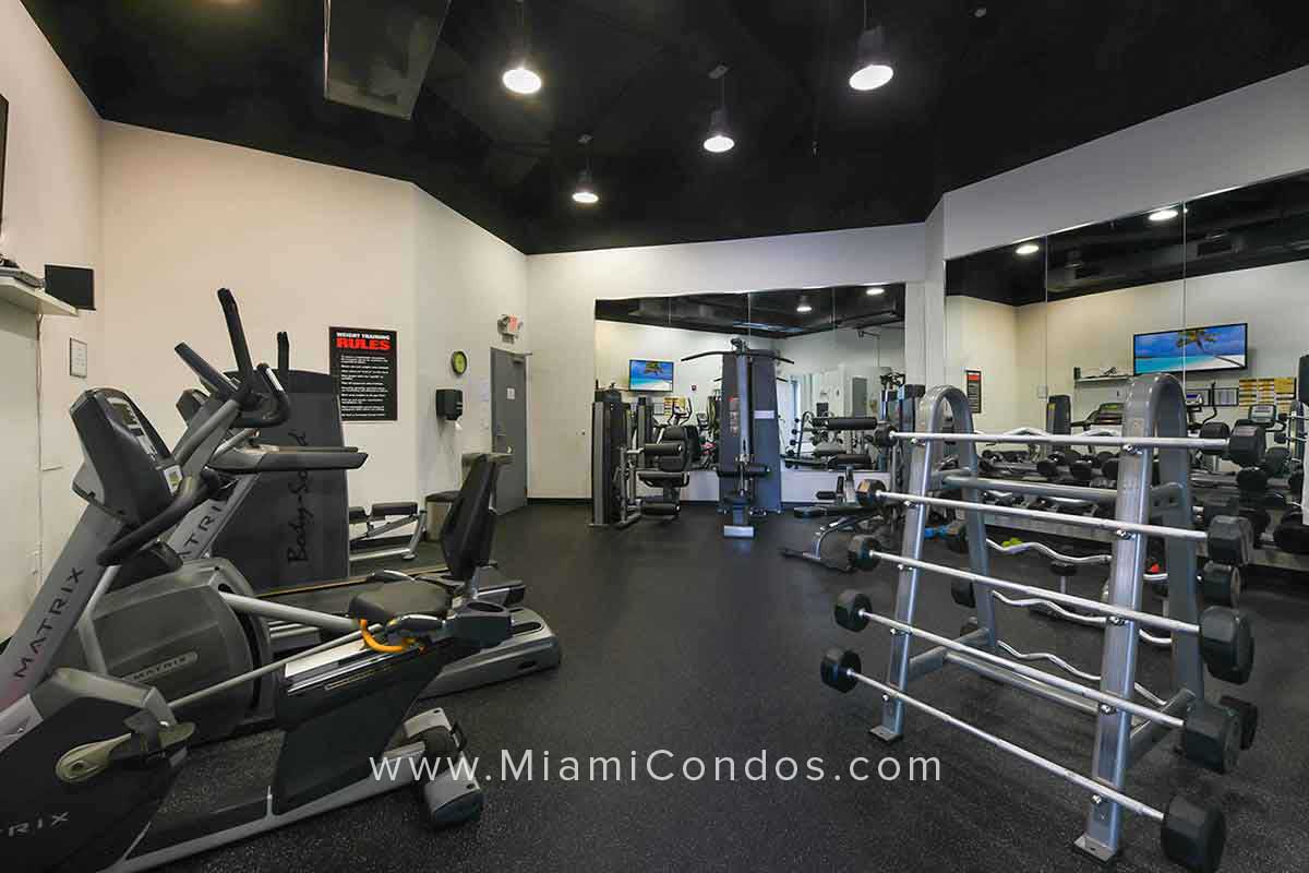 The Meridian Condos South Beach Gym