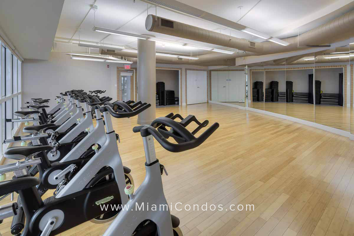 Vizcayne Condos in Downtown Miami Spinning Room