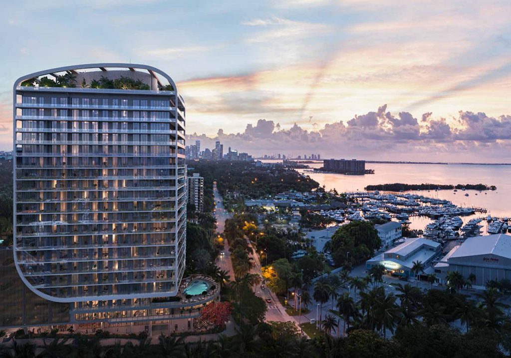 Rendering of Mr. C Residences in Coconut Grove, Florida