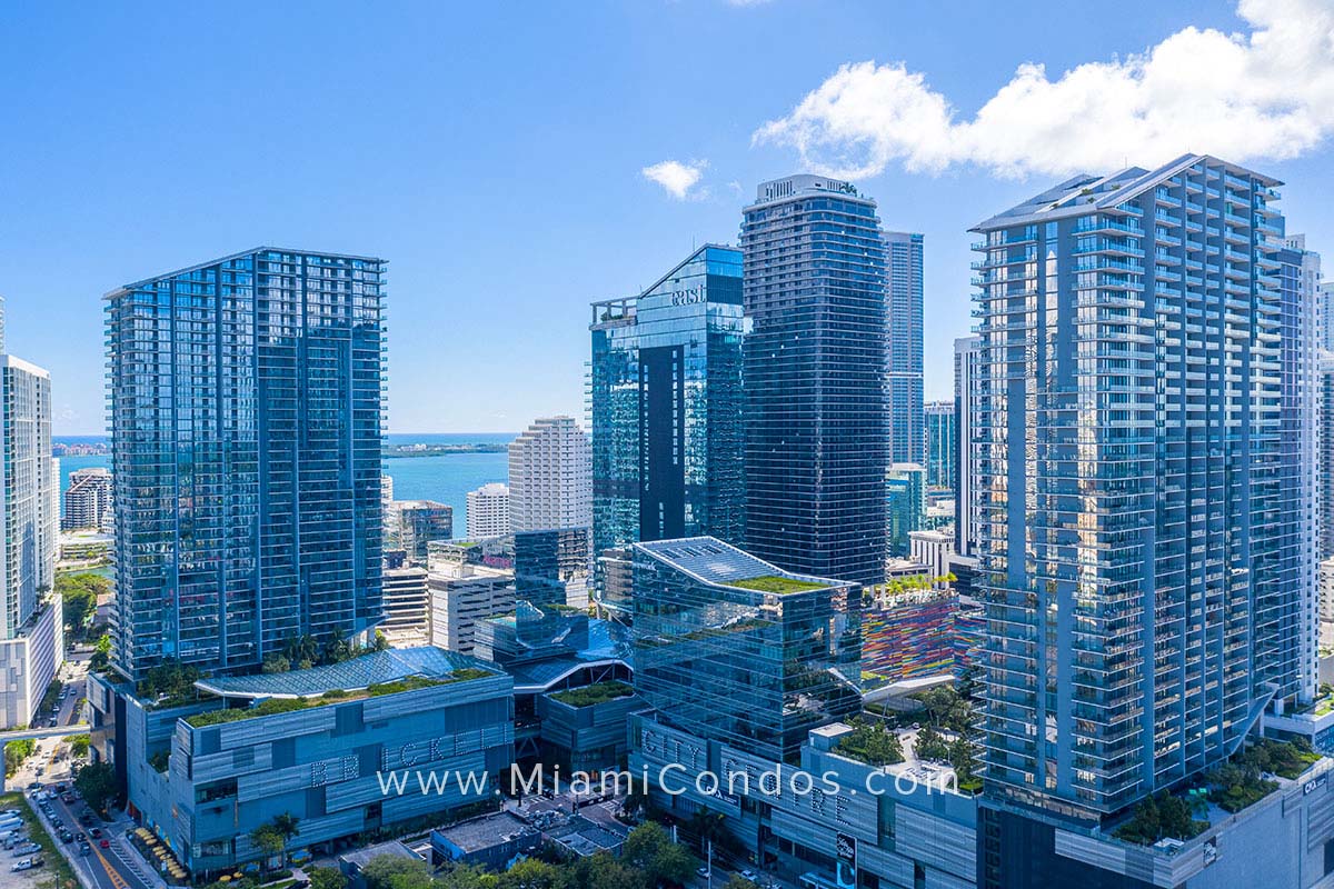 Brickell City Centre in the Brickell Neighborhood of Downtown Mi