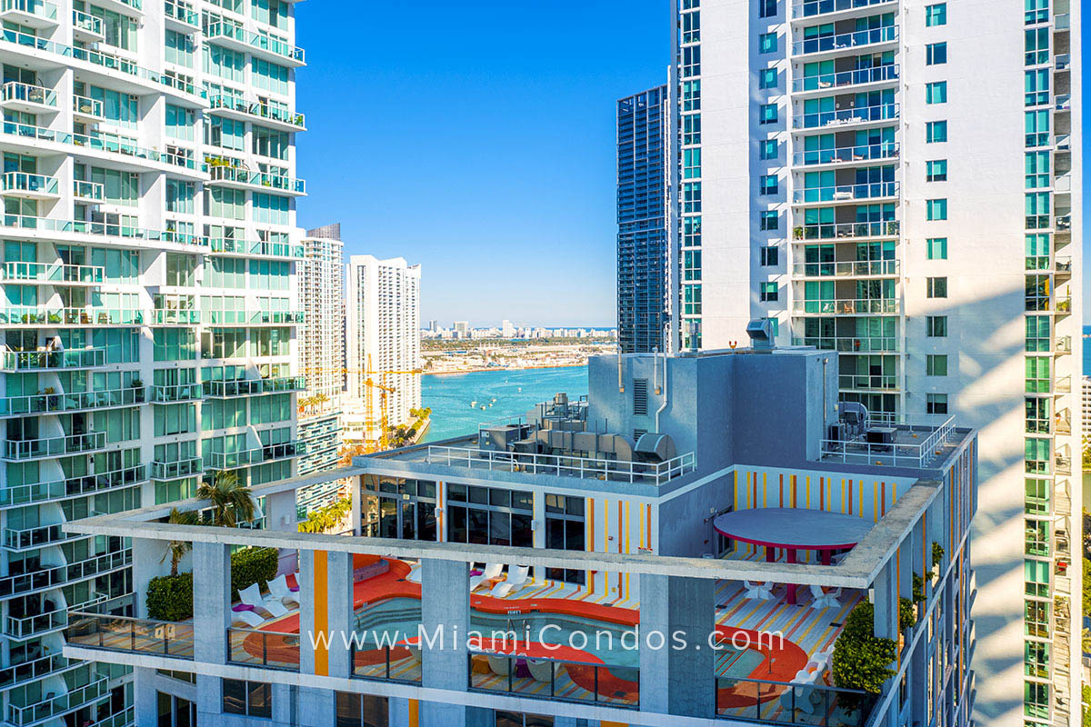 MyBrickell Condos Rooftop Pool