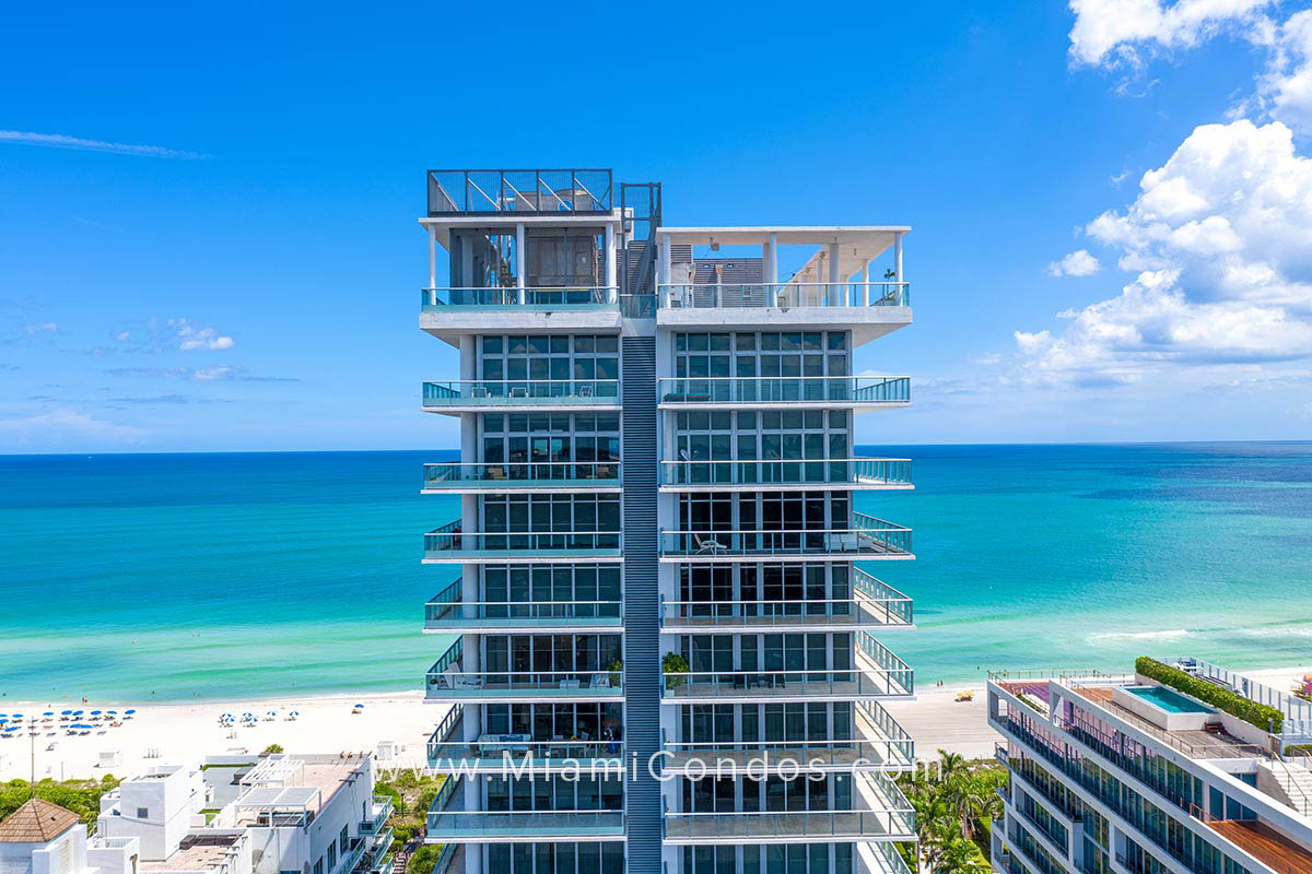 Ocean View of The Caribbean Condos in Miami Beach