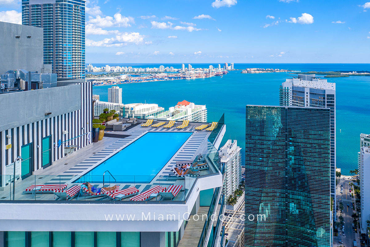 SLS Brickell Residences Pool