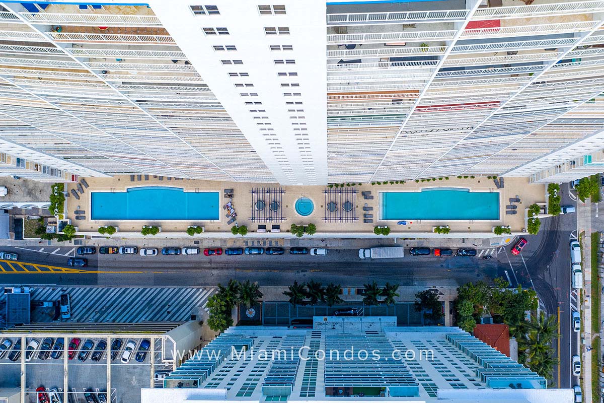 The Club at Brickell Bay Condos Pools