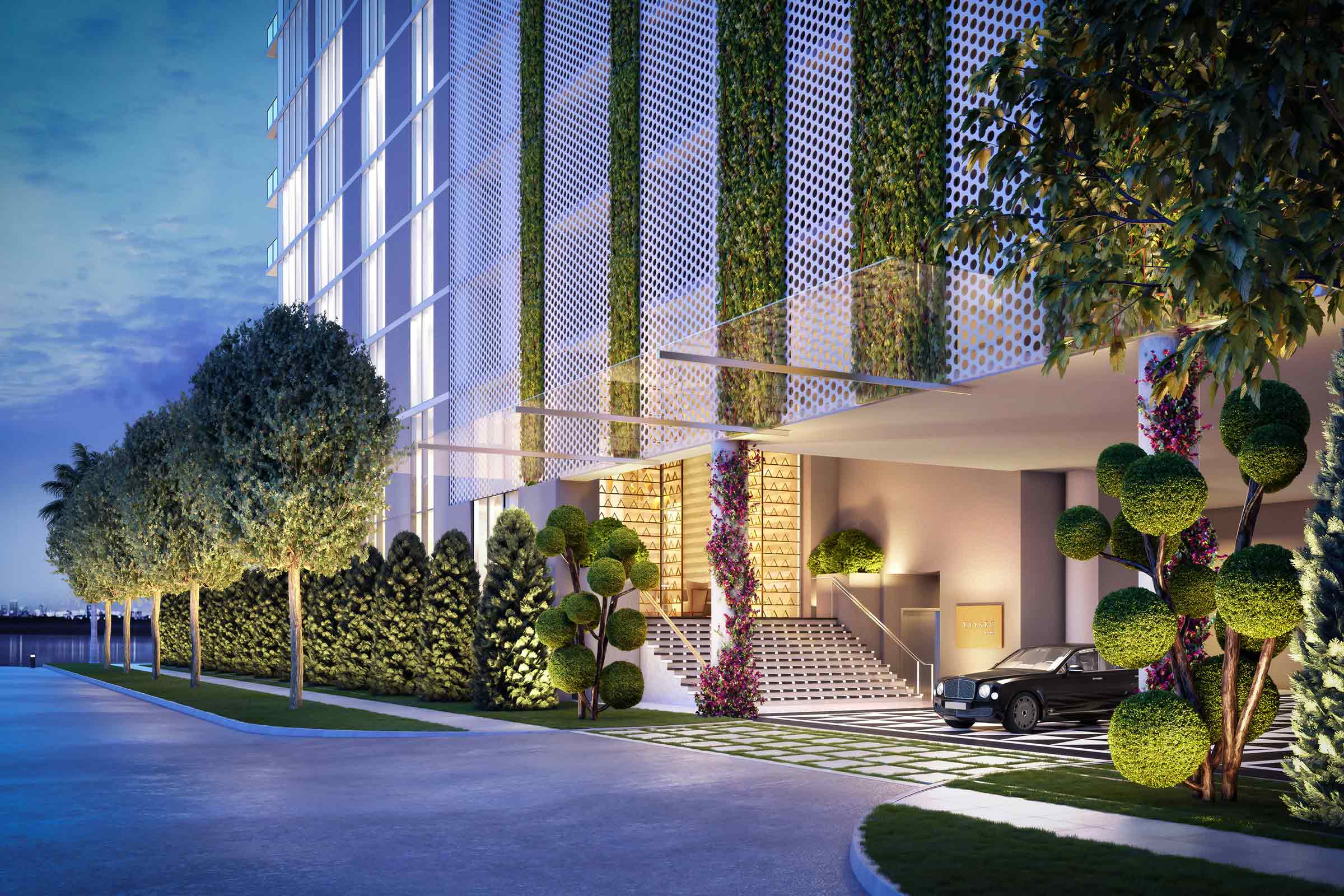 Elysee Condos Valet Rendering