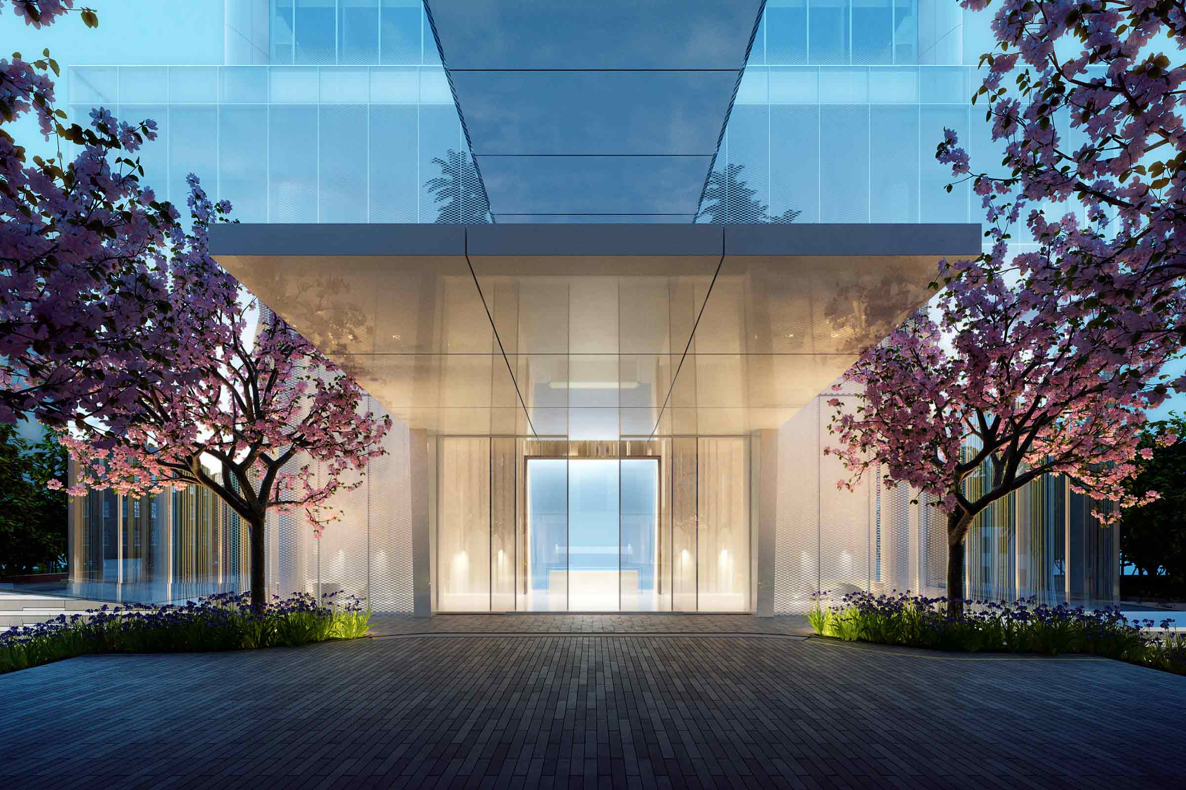 Missoni Baia Condos Entrance Rendering