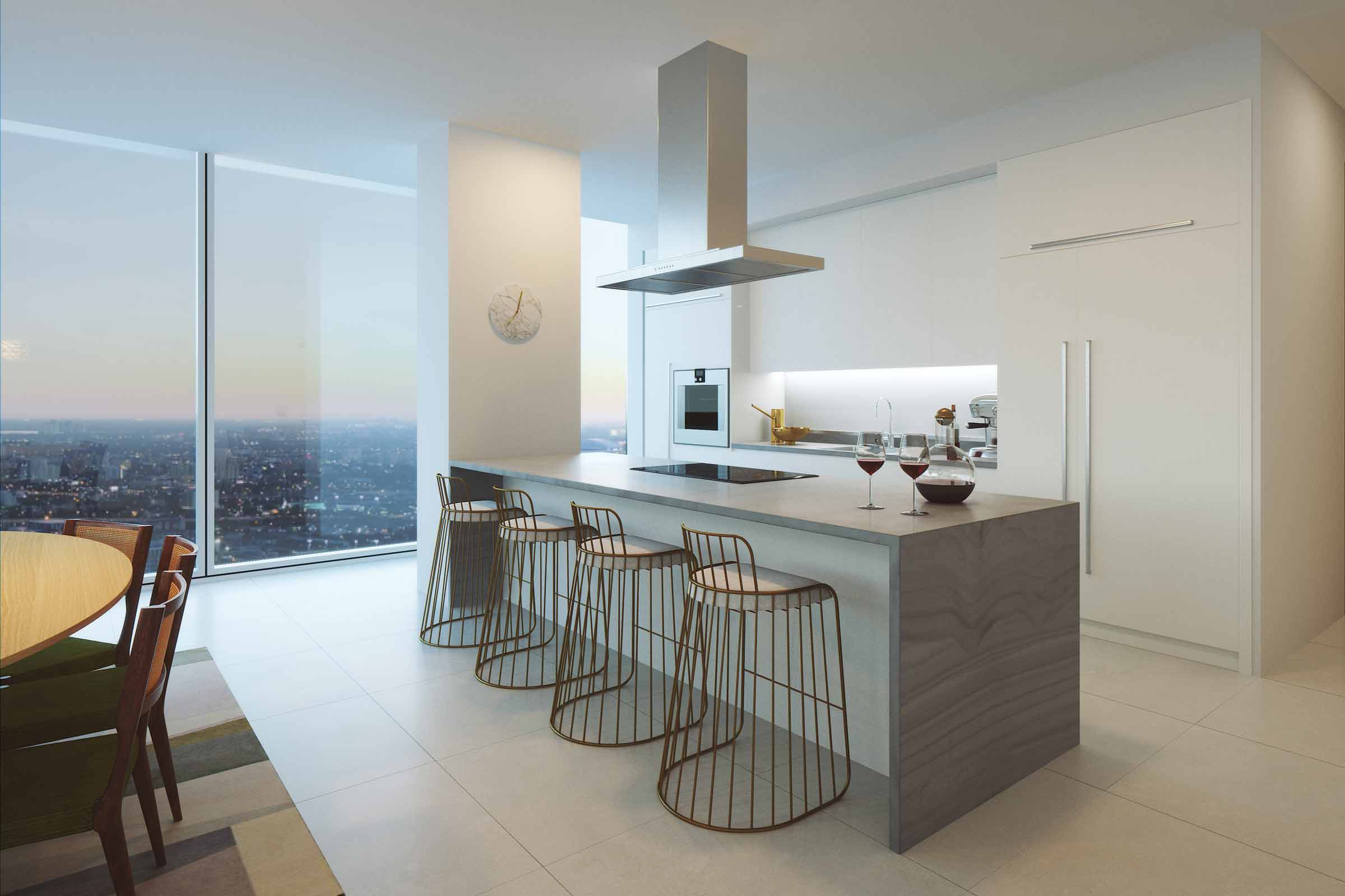 Missoni Baia Condos Kitchen Rendering