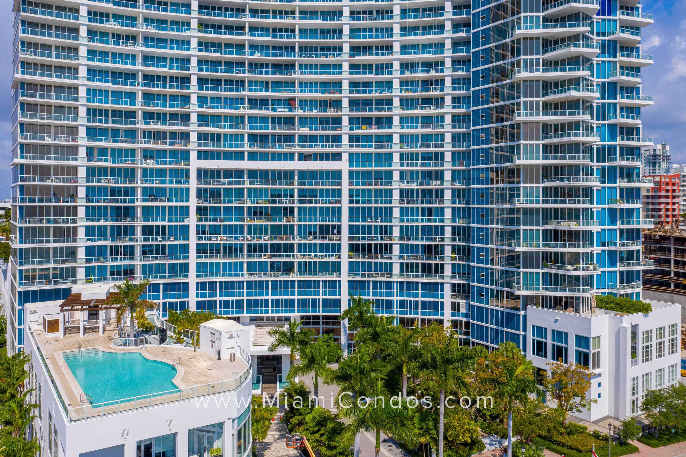 Paramount Bay Condos Morning Pool