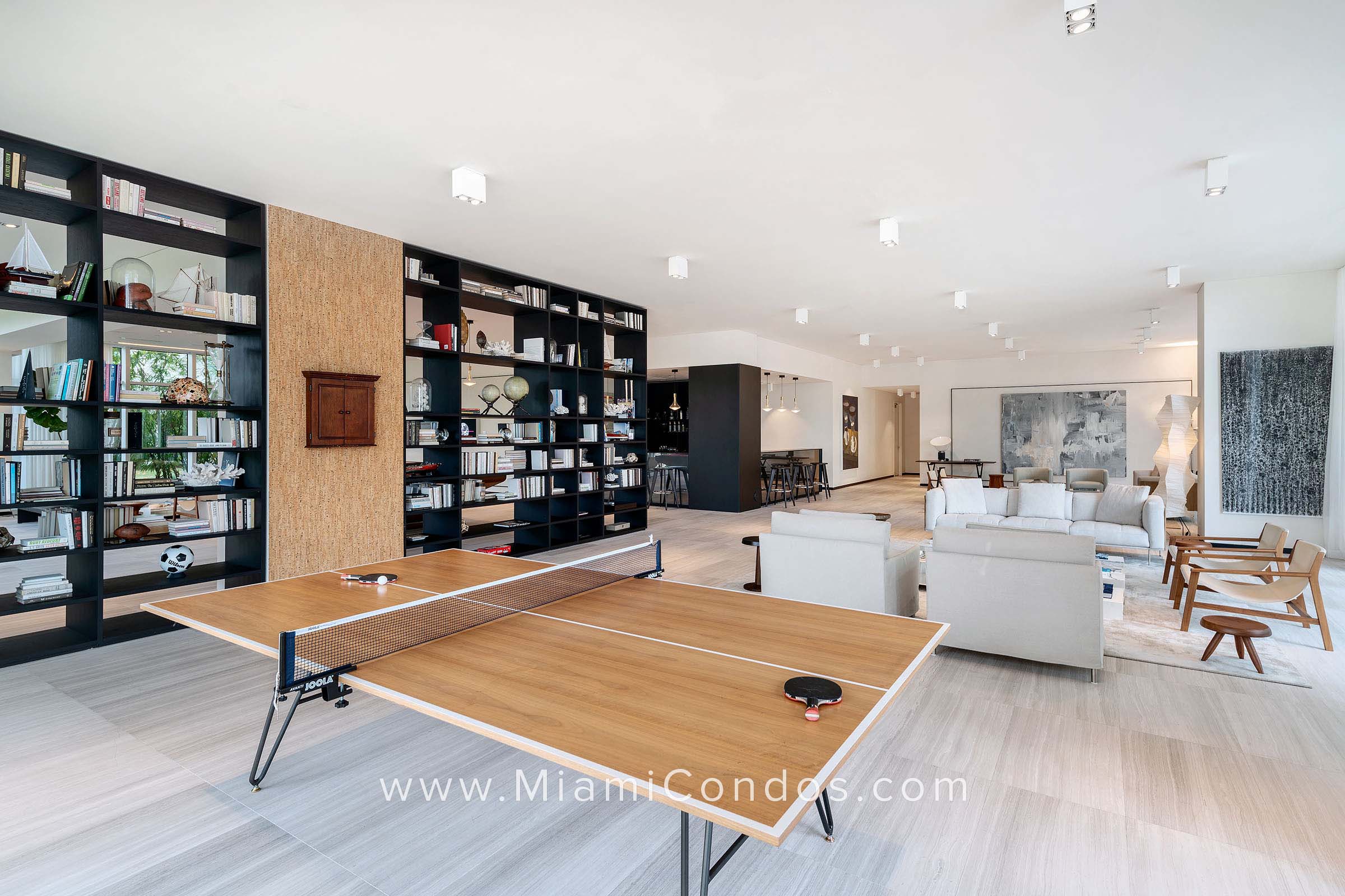 Ritz-Carlton Residences Ping Pong Table